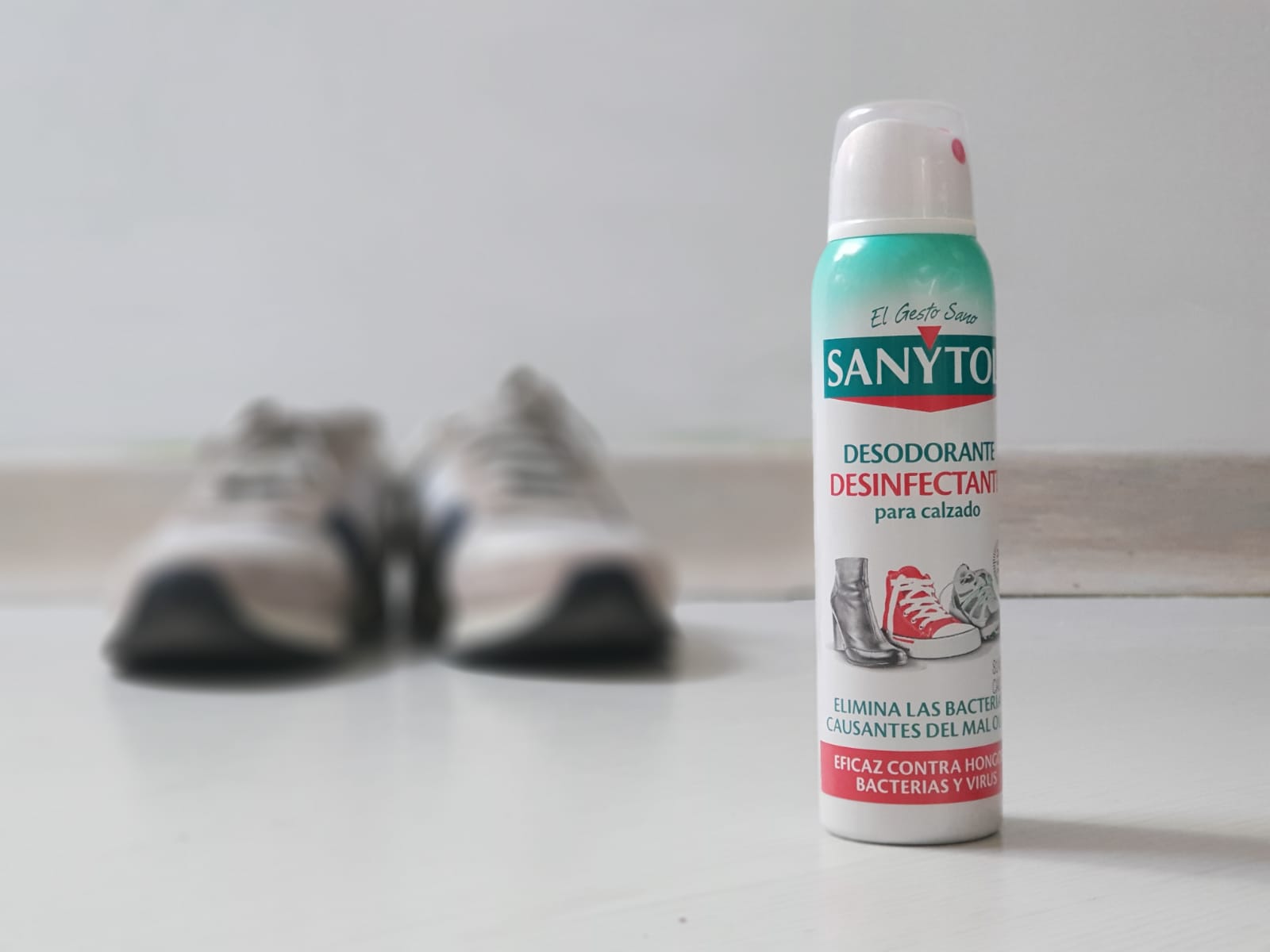 Desinfectante calzado para eliminar el mal olor de pies