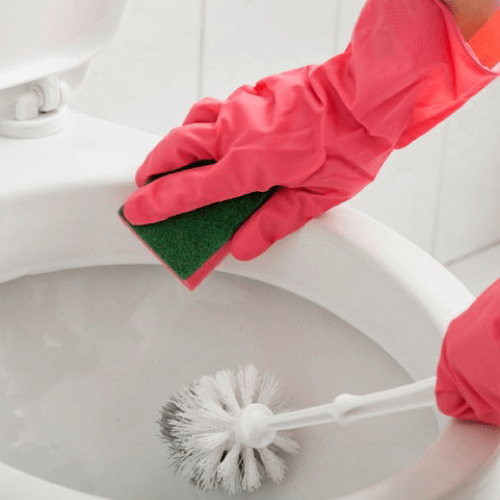 Limpiar y desinfectar el WC