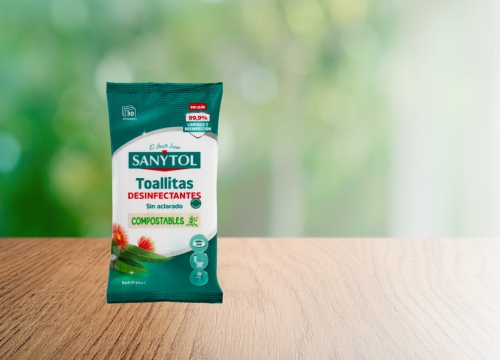Toallitas desinfectantes ¡AHORA COMPOSTABLES!