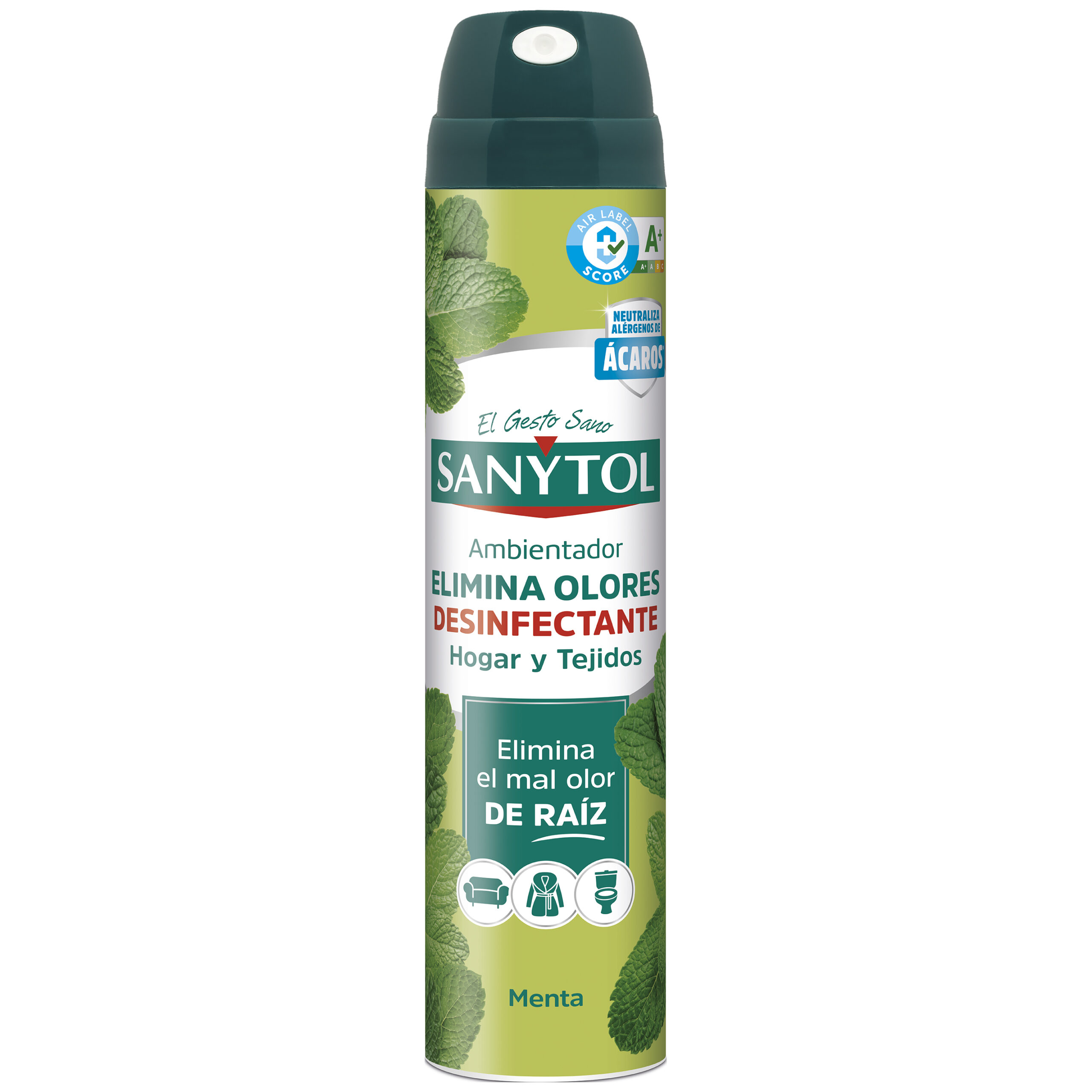 Spray Desinfectante Hogar y Tejidos Menta